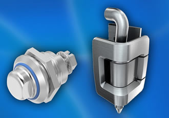 Stainless steel precision casting for EMKA enclosure hardware